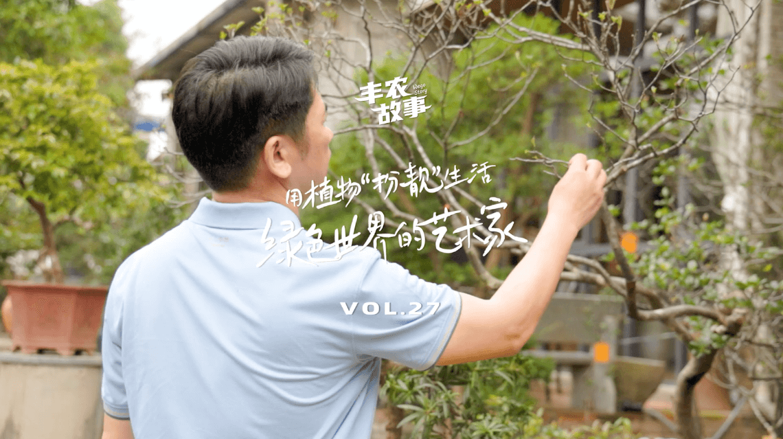 17年，他用一草一木去点亮了一个个家。